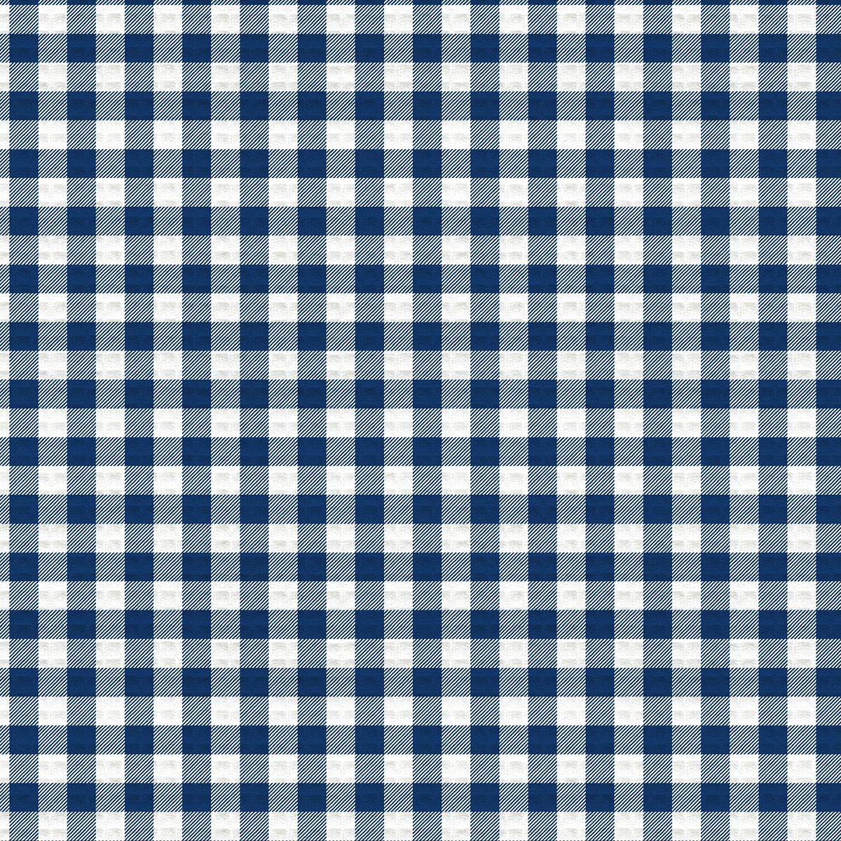 Полотенце вафельное Fine Line рис.62065 Синяя клетка - 1