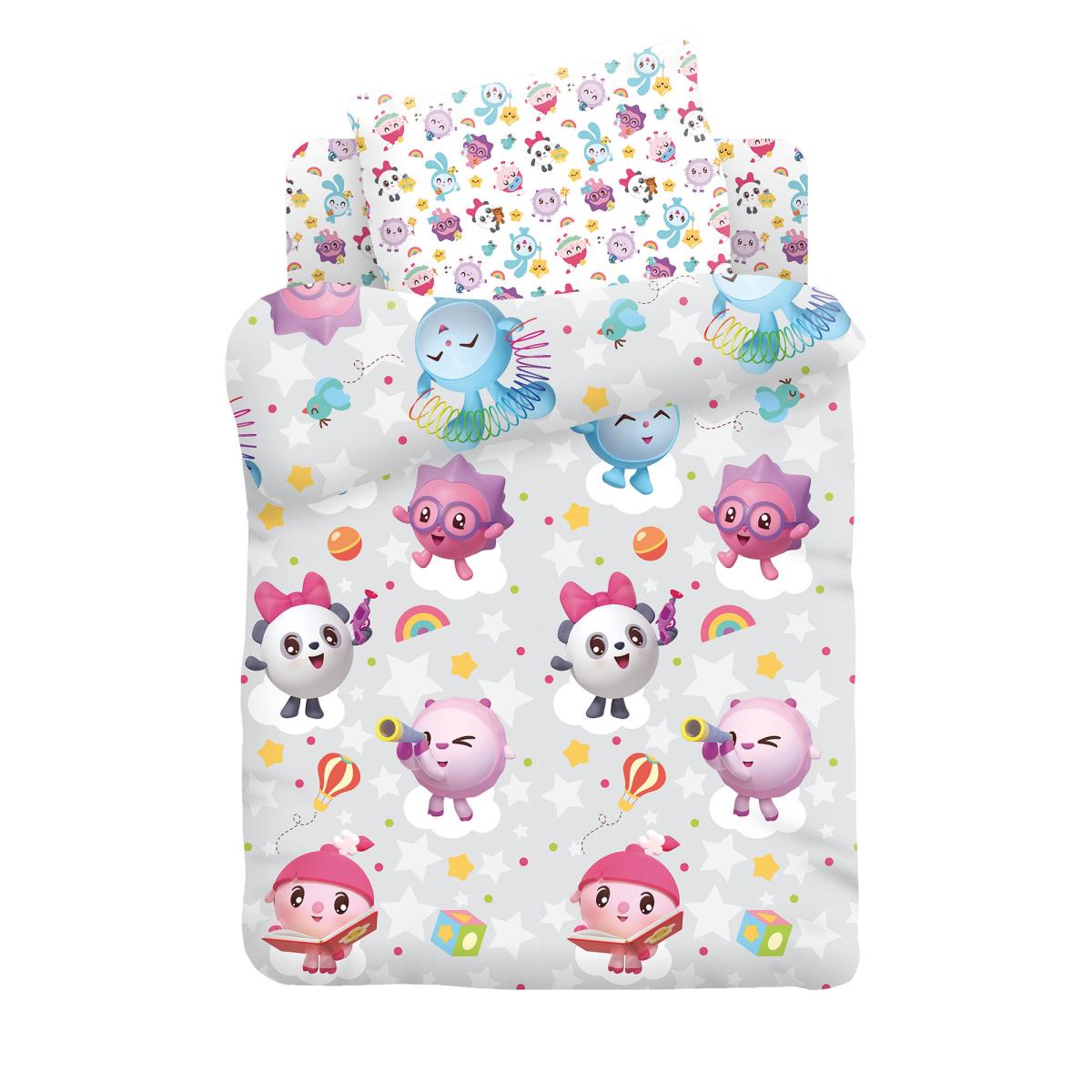 КПБ поплин Малышарики рис.16296-1/16297-1 Малышарики - 1