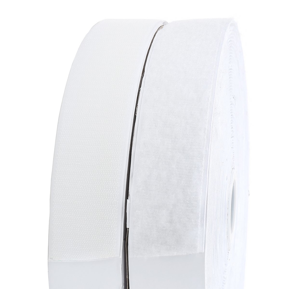 Липучка клеевая 40 мм белая - 0