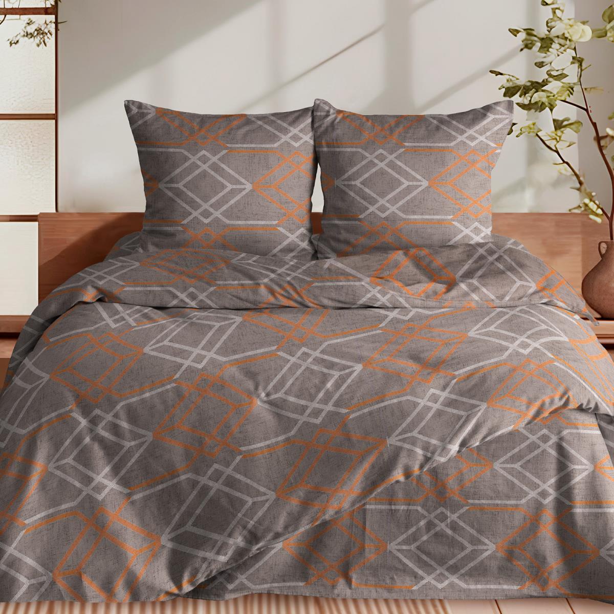 КПБ перкаль Fine Line рис.50418-2 Руфус NEW. - 0