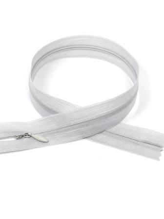 Молния потайная Т3 50 см цS336 серый - 0