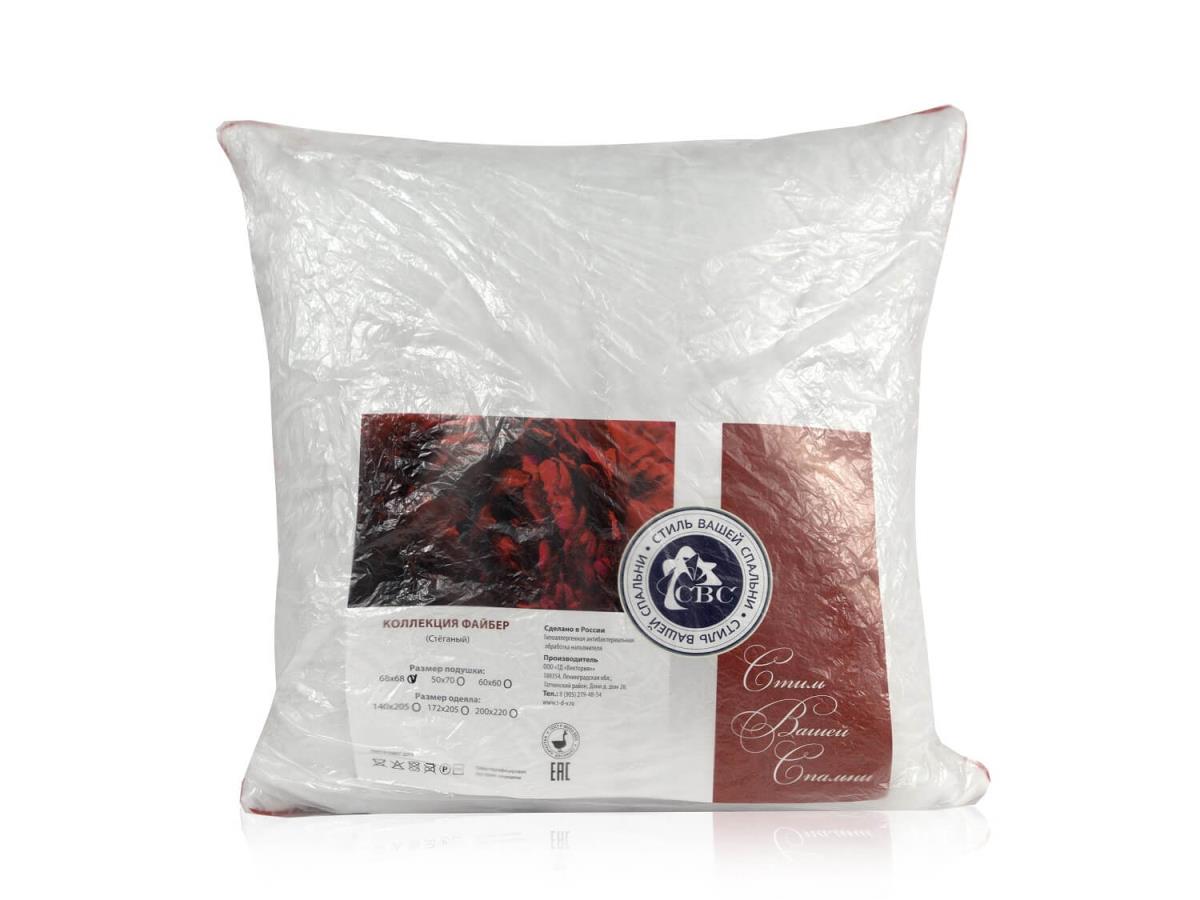 Подушка Файбер стеганный СВС 68*68 ТДВ - 0