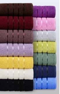 Полотенце махровое SH ORION 1241 фиолетовый САХ 1038 - 0