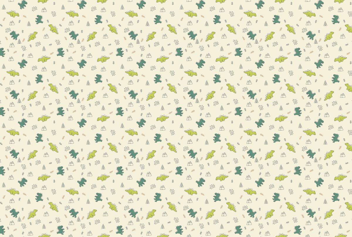 Ситец 95 см наб рис.29201-5 Динозаврик - 0