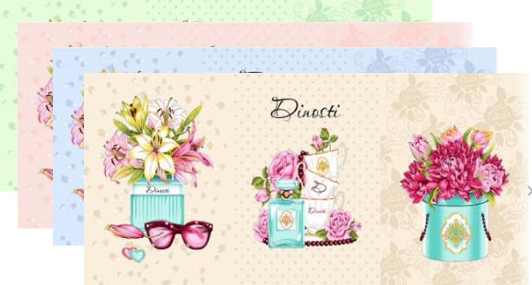 Полотенце вафельное 46х60 см Парфюм ДНТС арт. 022 - 0