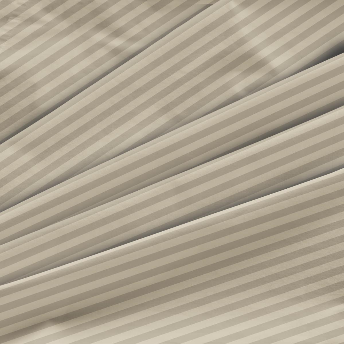 КПБ страйп-сатин Fine Line рис.Слоновая кость (лоток) - 2