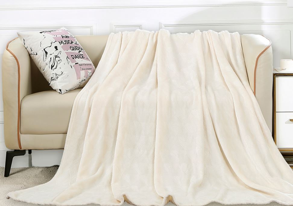 Плед велсофт Fine Line MAGNOLIA 004-MAG- молочный - 0