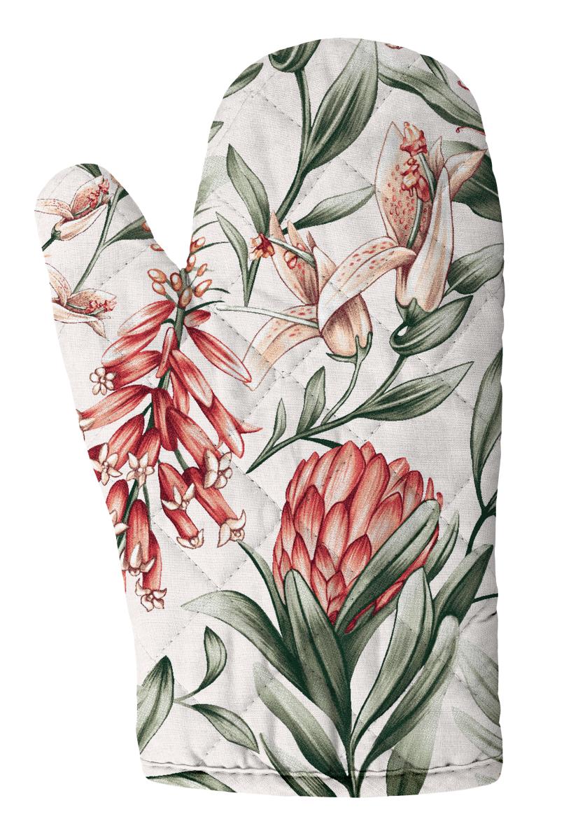 Прихватка-рукавица рогожка Fine Line рис.60052-1 Аура - 0