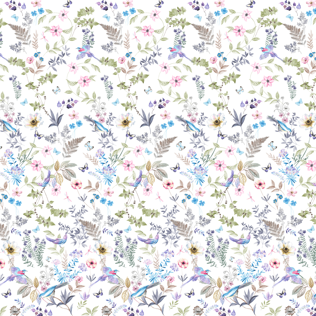 Сатин 220 см наб рис.6732-1 Каролина - 1