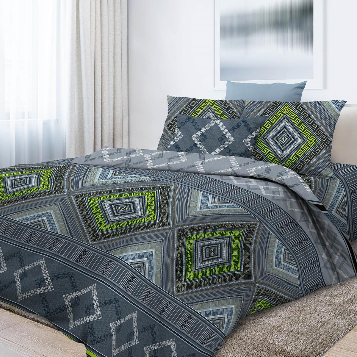 Бязь Премиум 220 см наб рис.6508-1 Анкара - 0