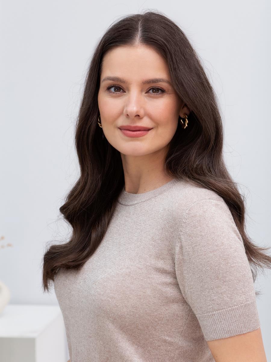 Джемпер жен BeGood - Будь Хорош! артикул AW22WK182D бежевый - 1