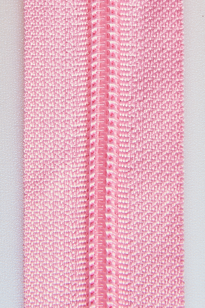 Молния витая разъемная Т5, Т6  85 см ц134 розовая - 0