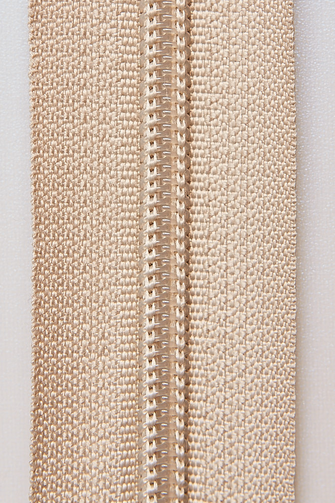 Молния витая разъемная Т5, Т6 ц291 кремовая - 0