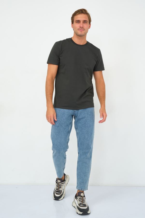 Футболка муж. однотон графит КЛ 001 - 0
