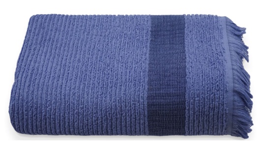 Полотенце махровое SH VIP 3217 синий САХ 1107 - 0