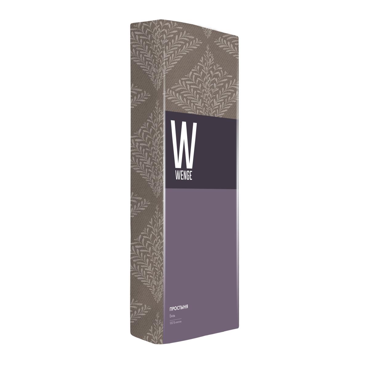 Простыня бязь WENGE рис.31077-1 Felicita - 2