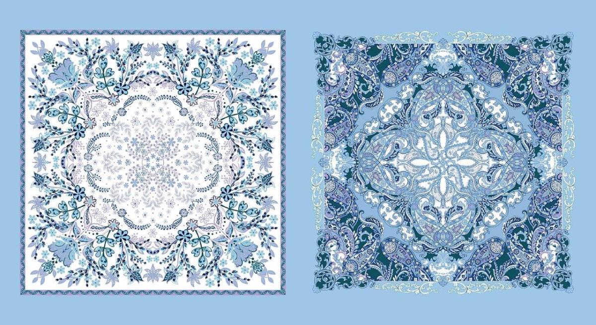 Бязь Комфорт 150 см наб рис.13187-3 Domenica - 1