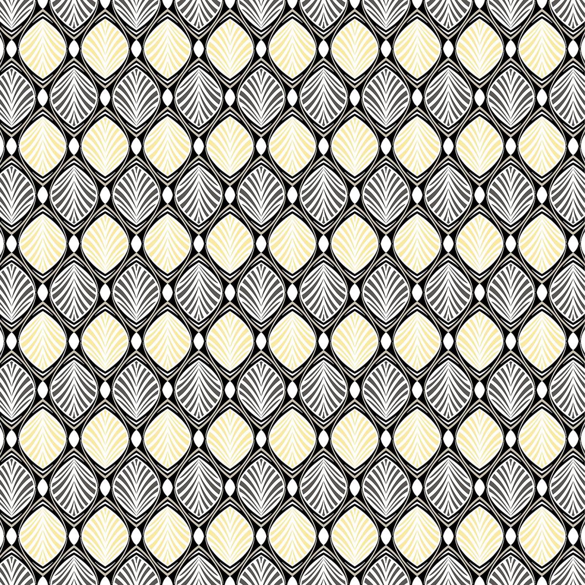 Бязь Премиум 150 см наб рис.13112-1 Арт-деко - 1