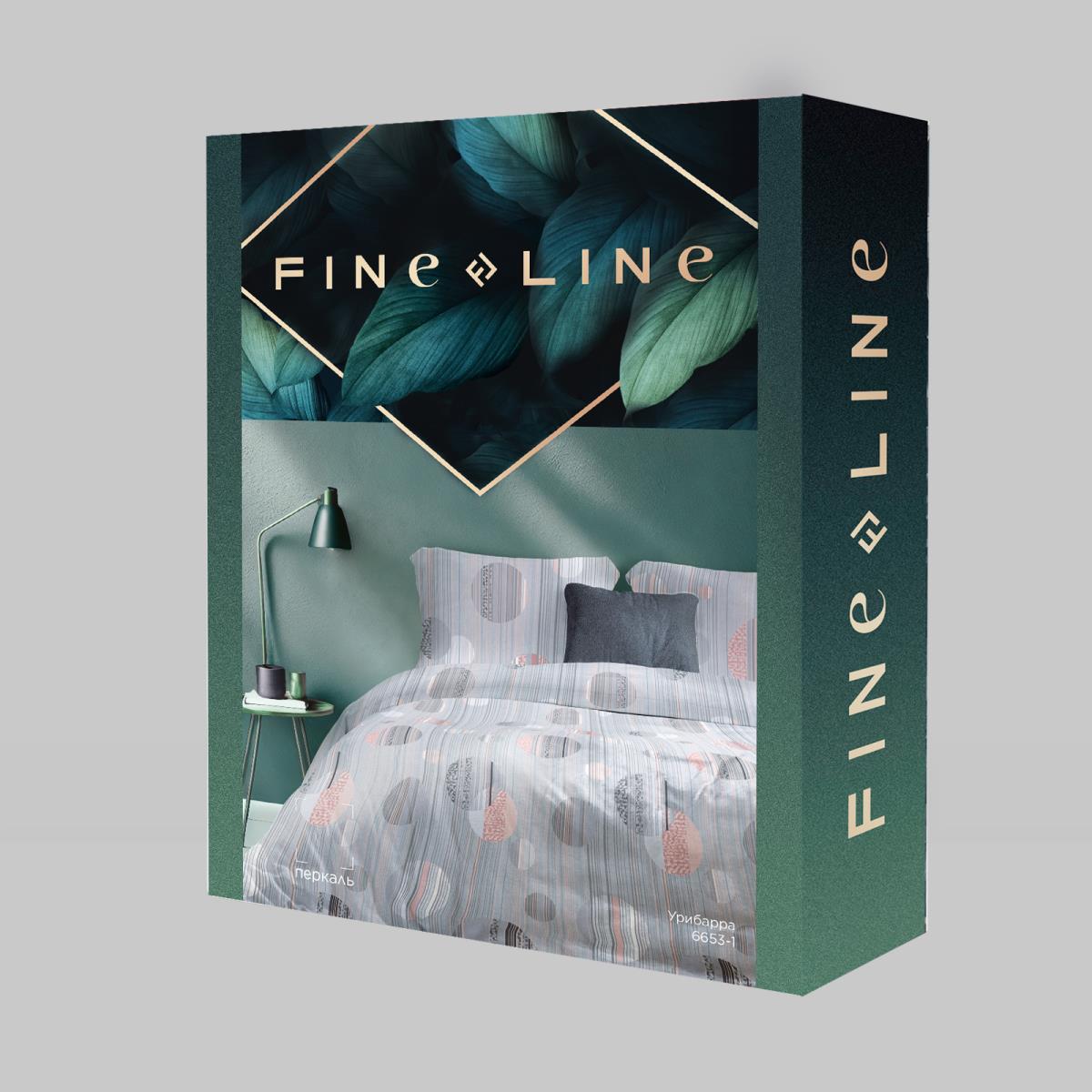 КПБ перкаль Fine Line рис.6653-1 Урибарра - 3