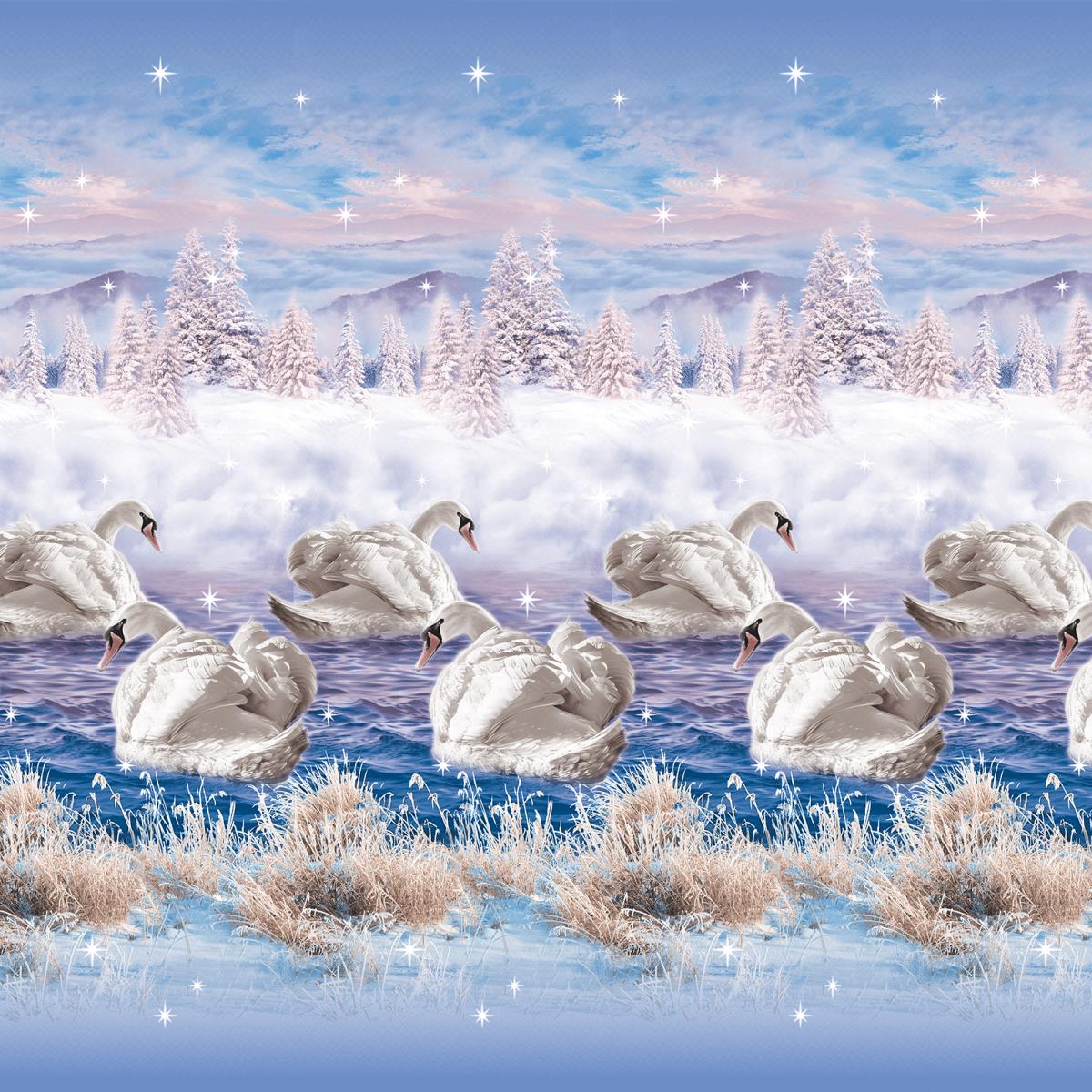 Бязь Комфорт 220 см наб рис.6702-1 Верность - 1