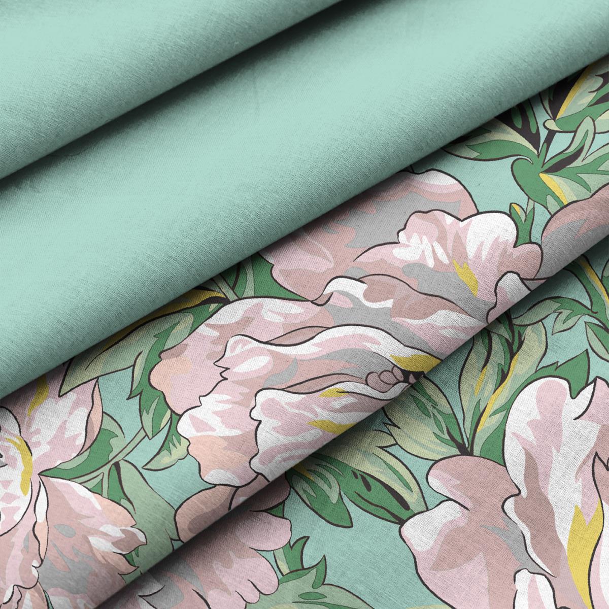 КПБ бязь Любимый дом рис.60148-2/24900-46 Пионы н/у - 2