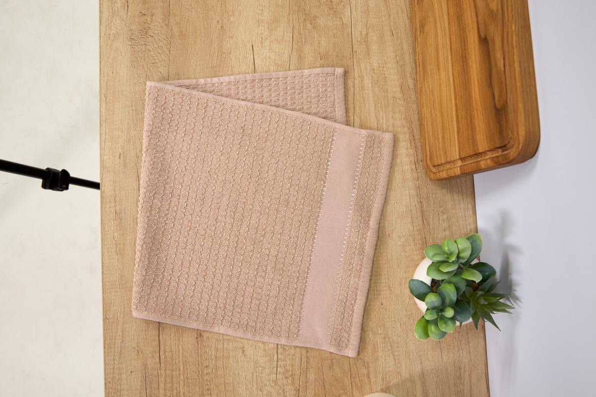 Полотенце махровое Gala стежка песок - 2