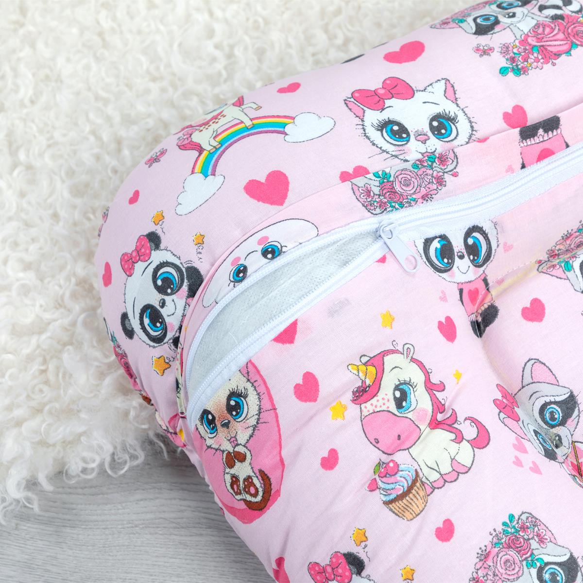 Матрасик-кокон Juno рис.13175-1 Малыши девочки - 2