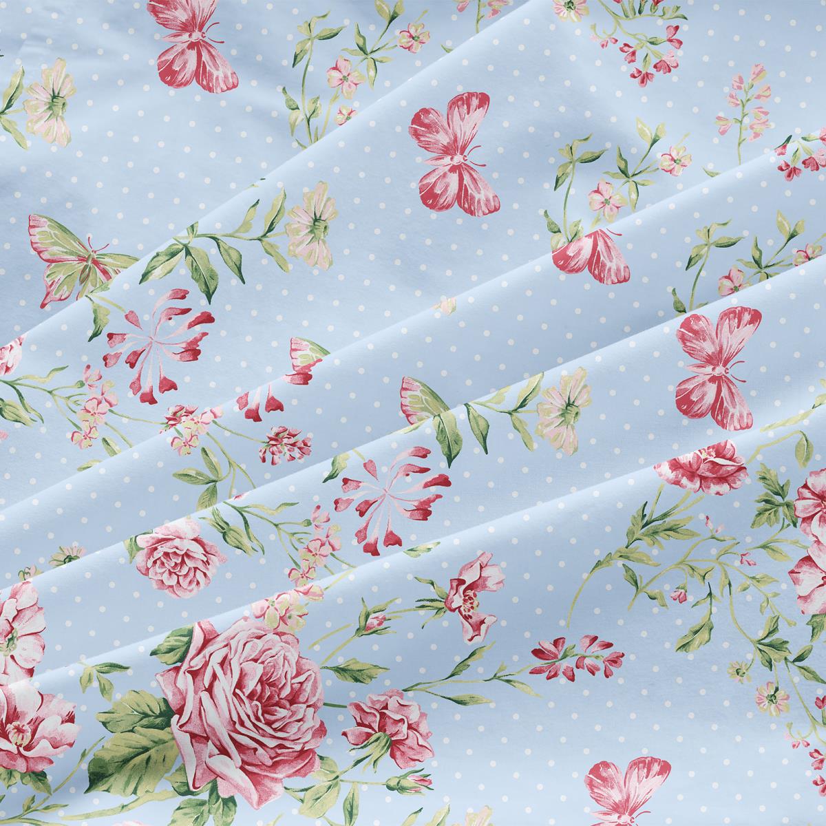 Бязь Комфорт 220 см наб рис.40003-2 Прованс (комп 790127) - 1