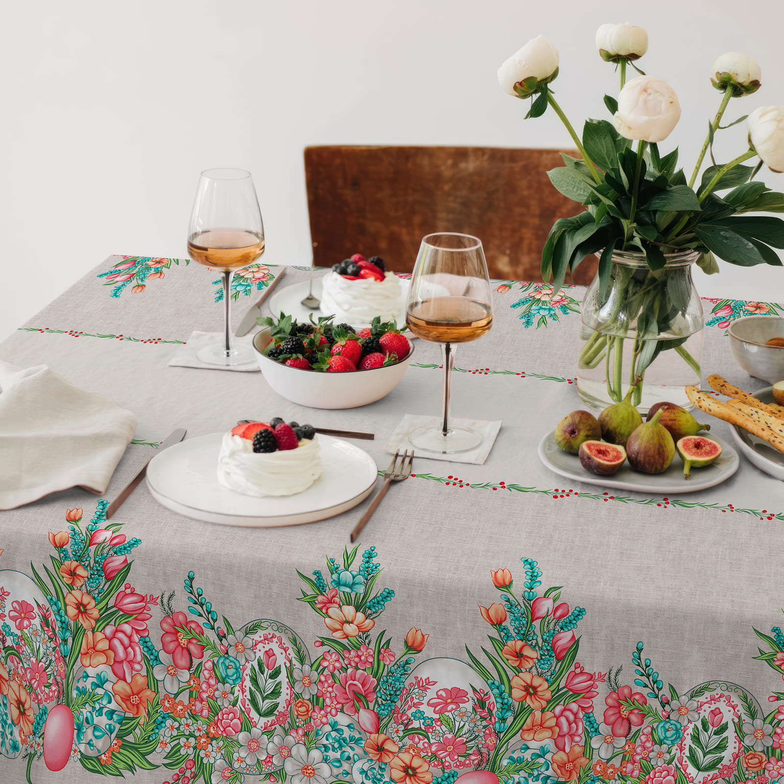 Рогожка 150 см наб рис.29471-1 Сияние - 2