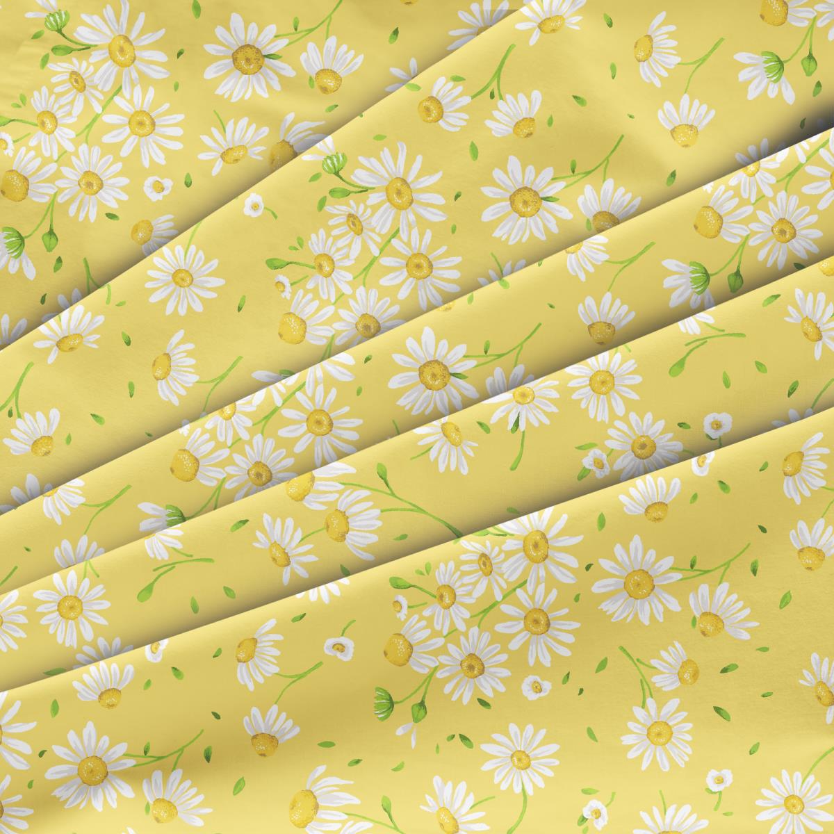 Перкаль 150 см наб рис.64053-3 Милора желтый - 1