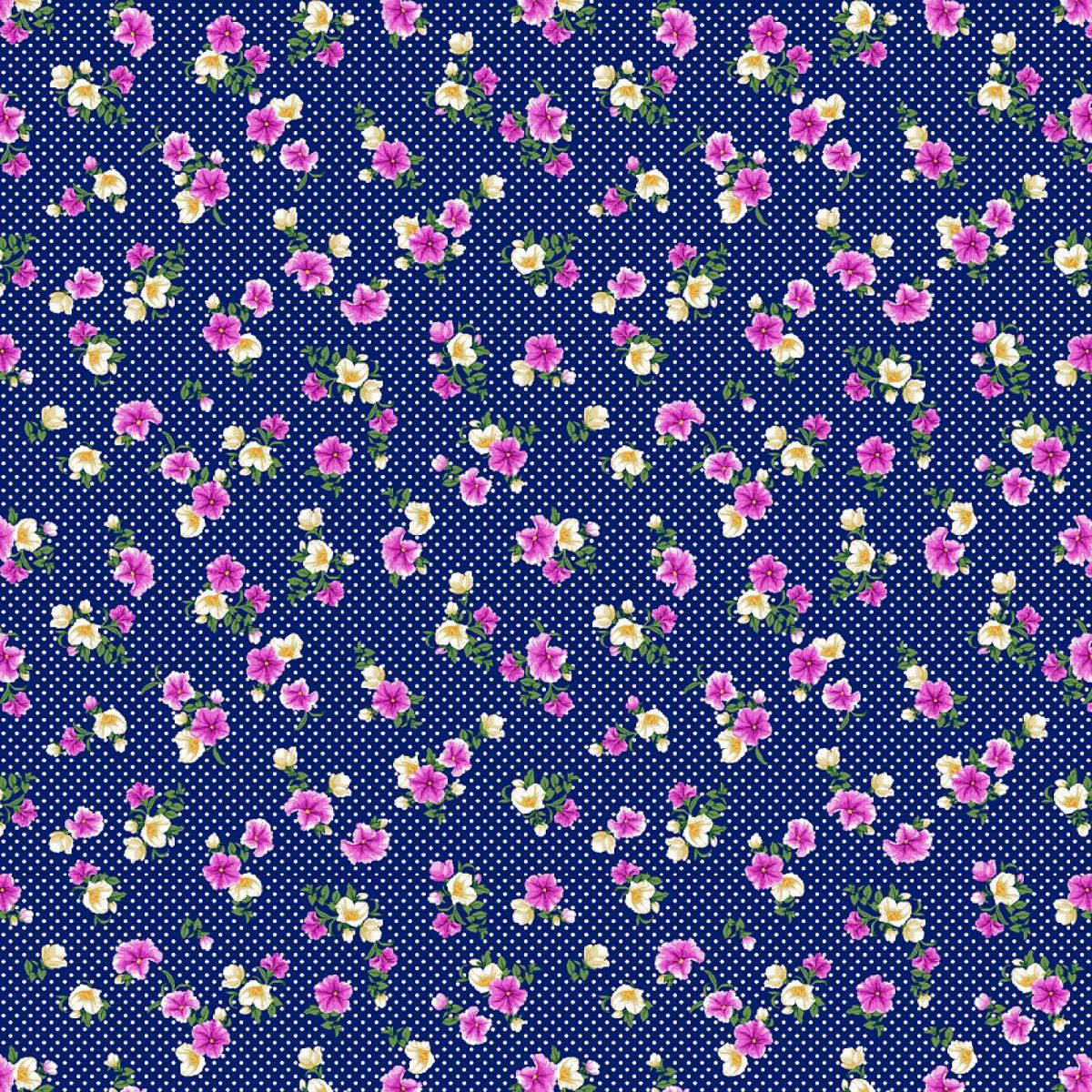 Бязь Комфорт 150 см наб рис.13301-4 Ипомея - 0