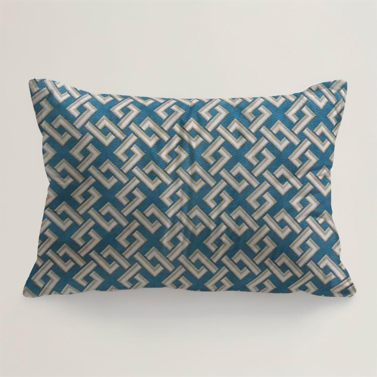 Подушка дачная Fine Line Коллекция Сеновал Шеврон - 0