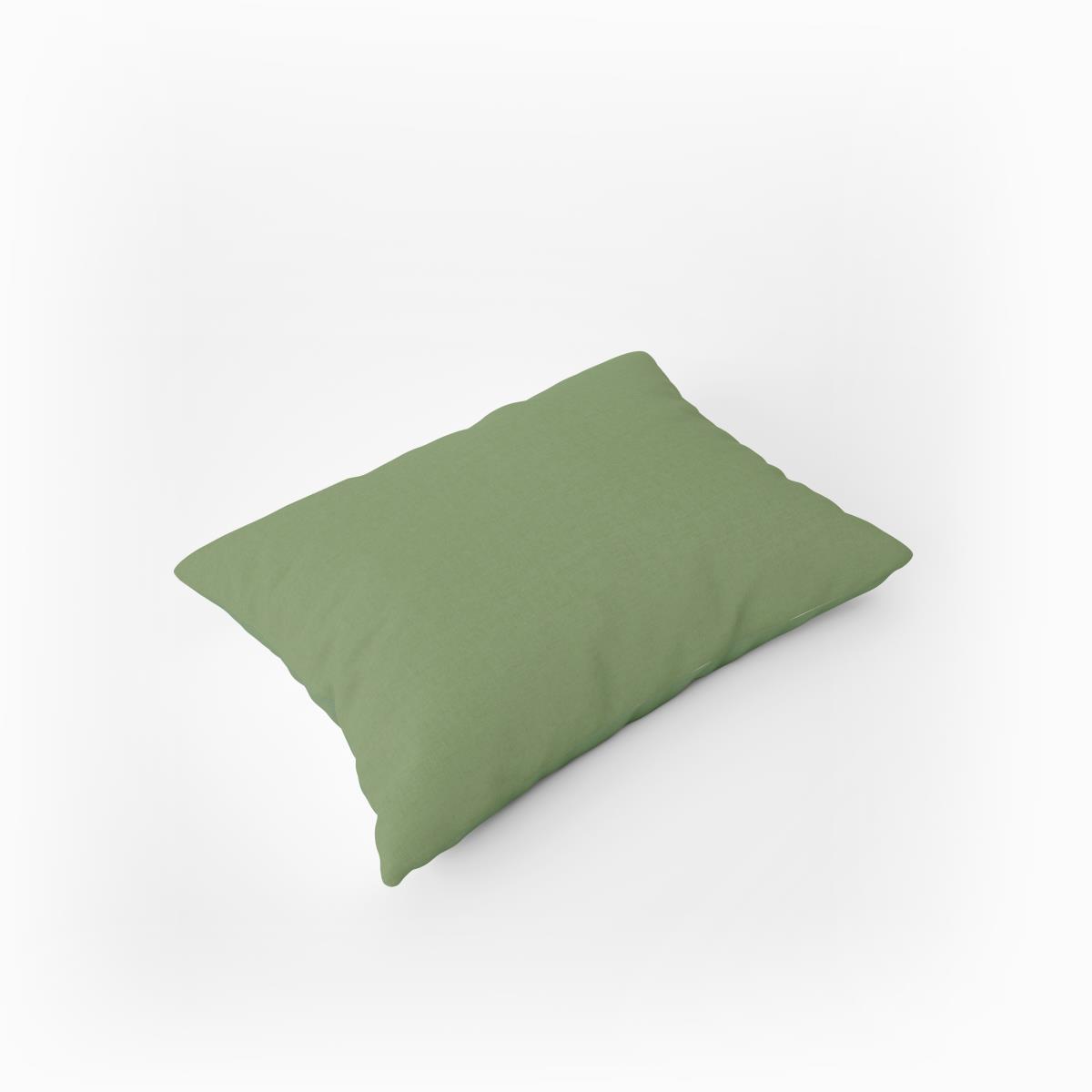 Наволочка трикотажная на молнии Fine Line фисташковый - 0