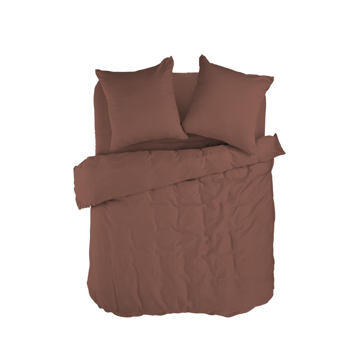 КПБ перкаль Актив WENGE рис.86023-11 Терракотовый - 1
