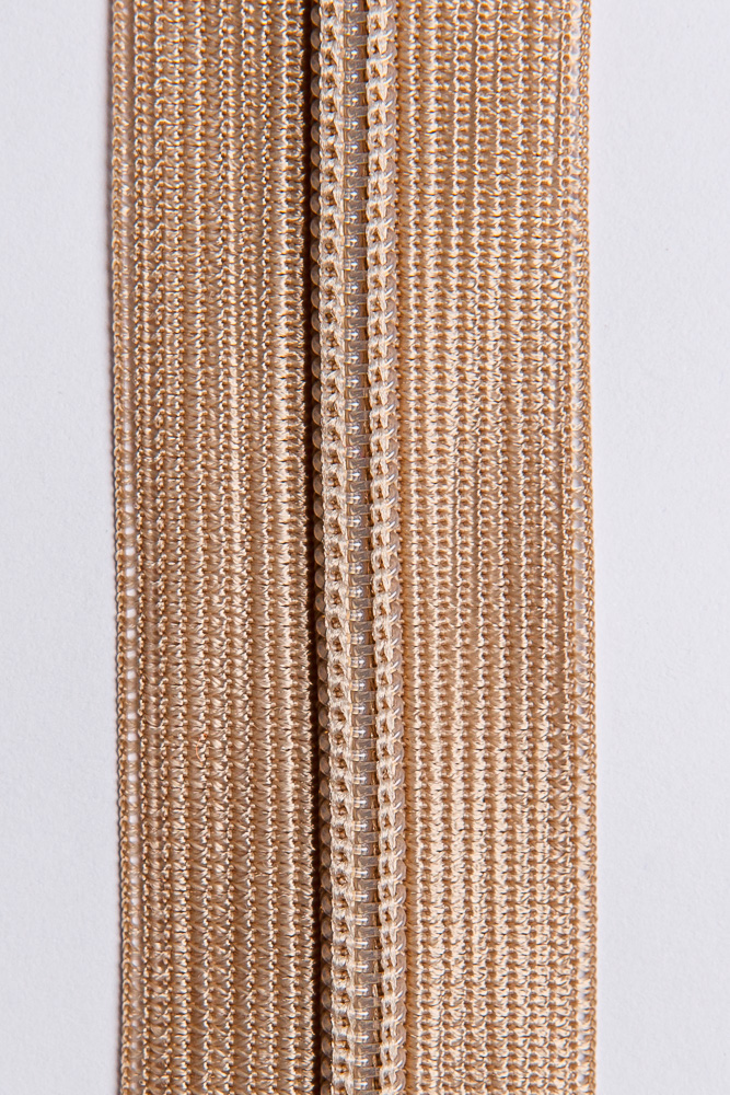 Молния потайная Т3  20 см ц308 св-бежевая - 0