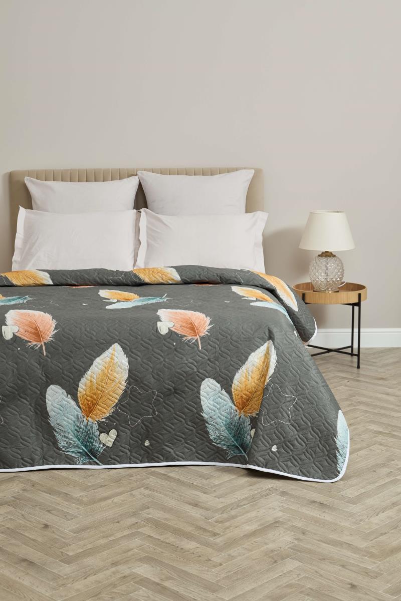 Покрывало двустороннее Комфорт Серые линии - 2