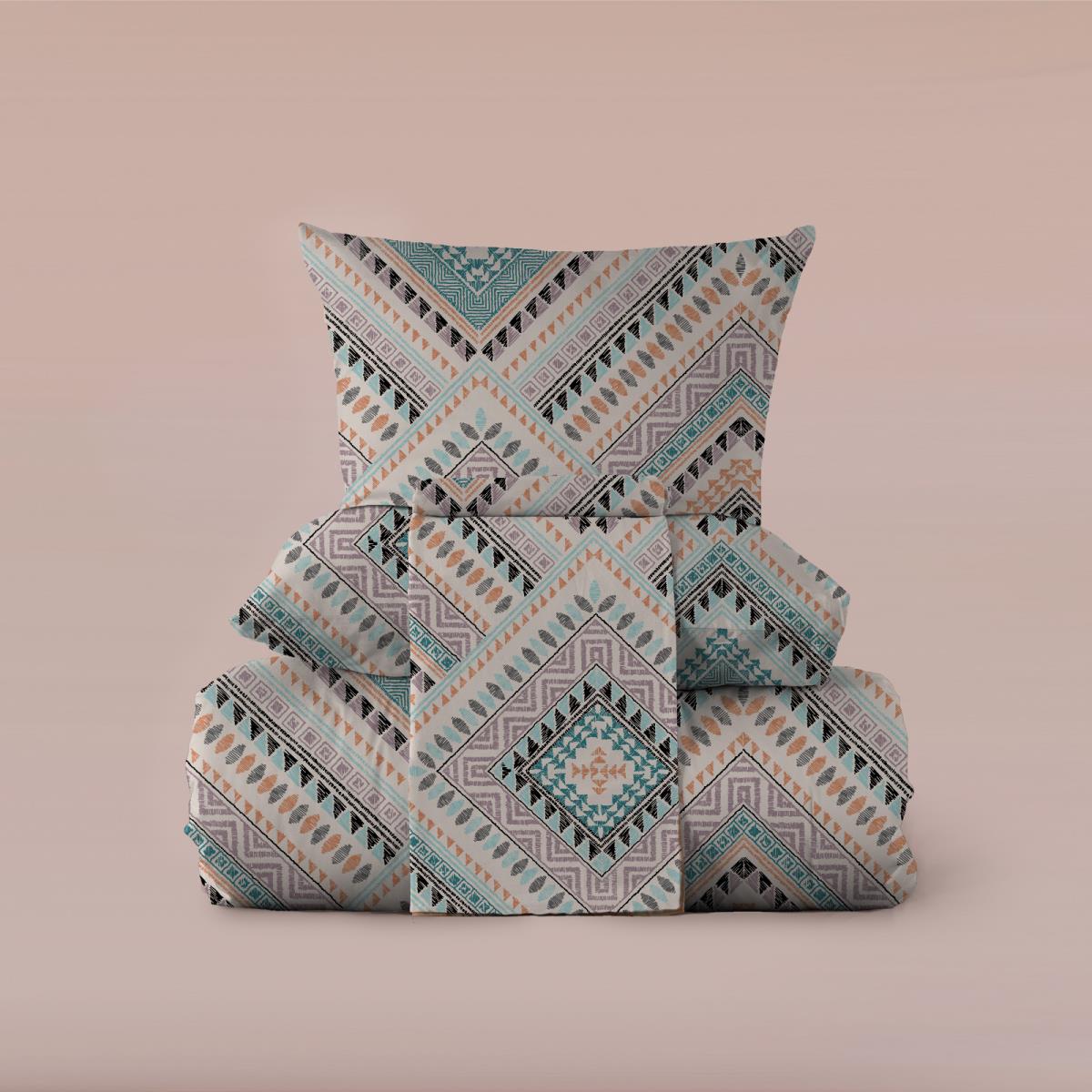 КПБ бязь Любимый дом рис.50430-1 Этника н/у - 1