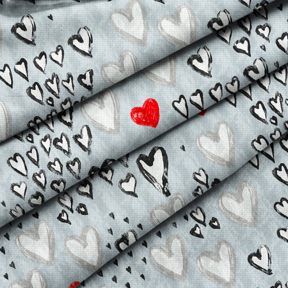 Скатерть рогожка Fine Line рис.62014-3 Влюбленные котики - 1