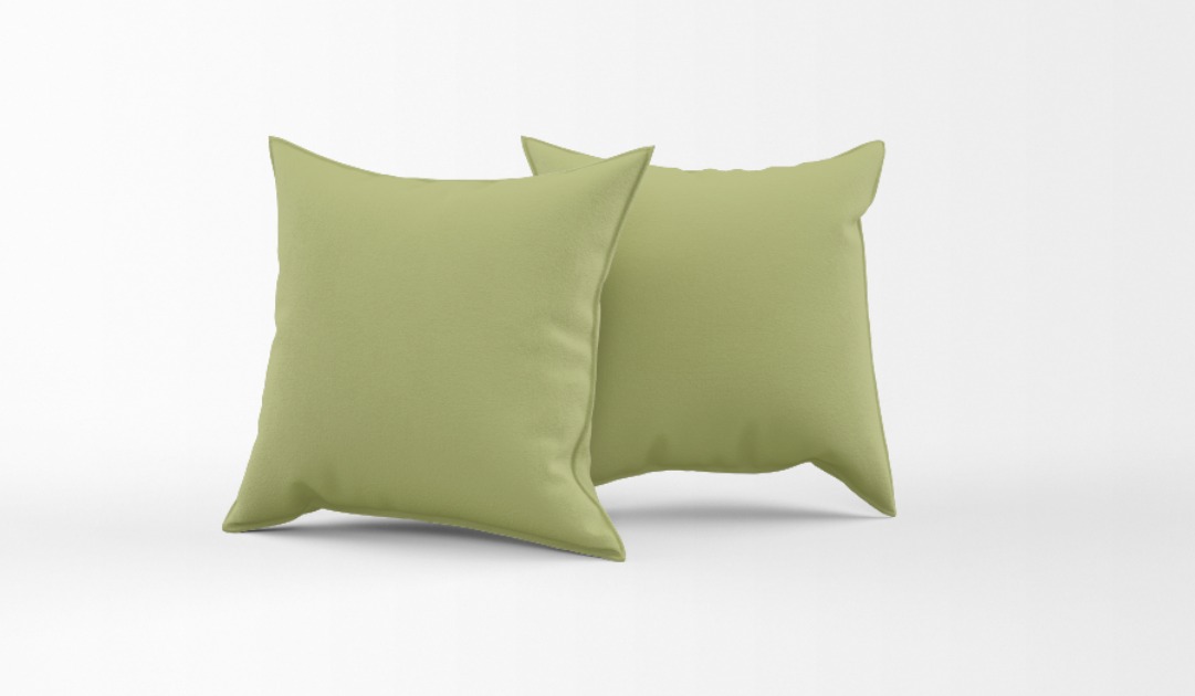 Наволочка трикотажная на молнии Fine Line салатовый - 1