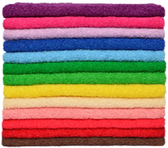 Полотенце махровое без бордюра Кремовый КЛ - 0