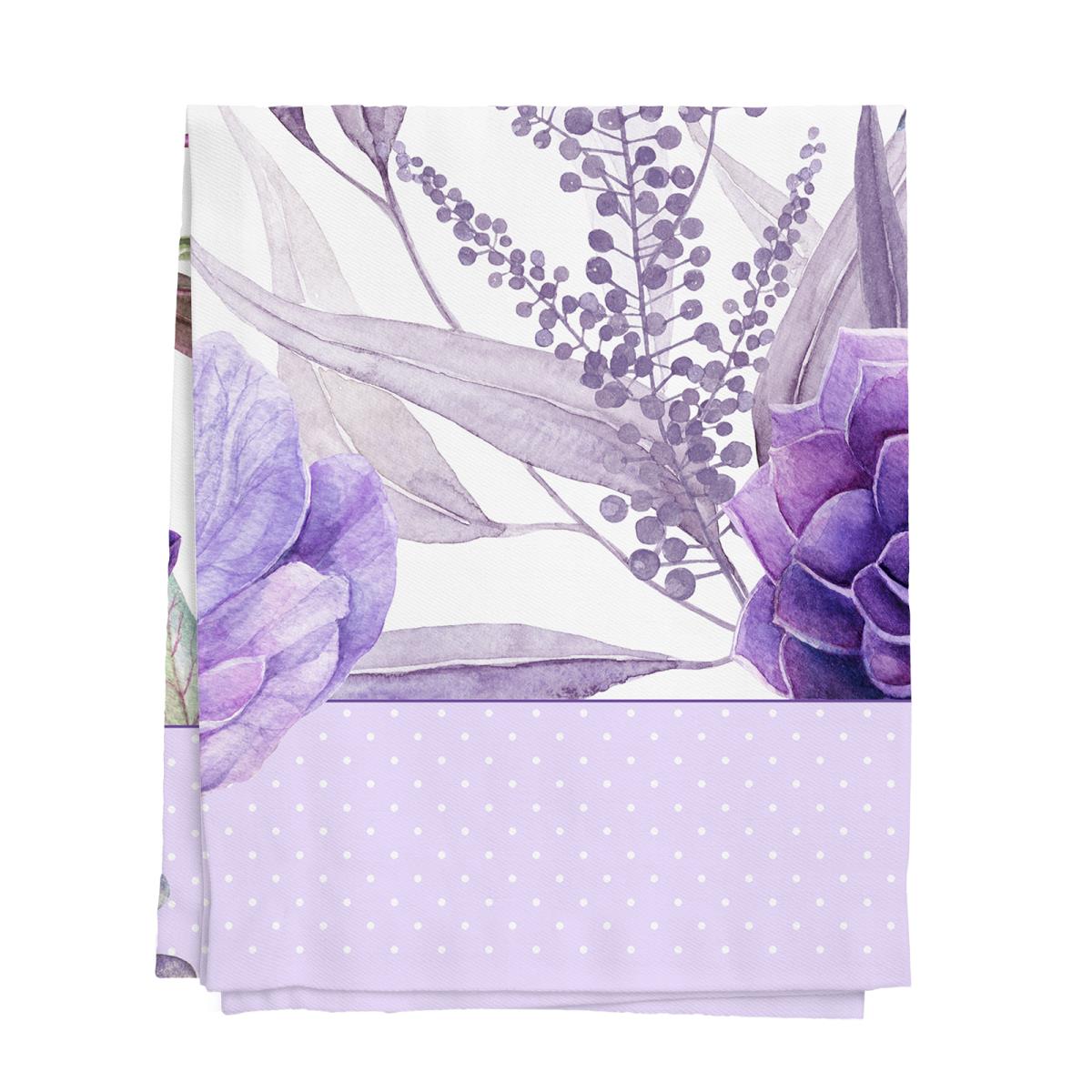 Скатерть диагональ Mia Cara Виолет рис.30136-4 (цифровая печать) - 3