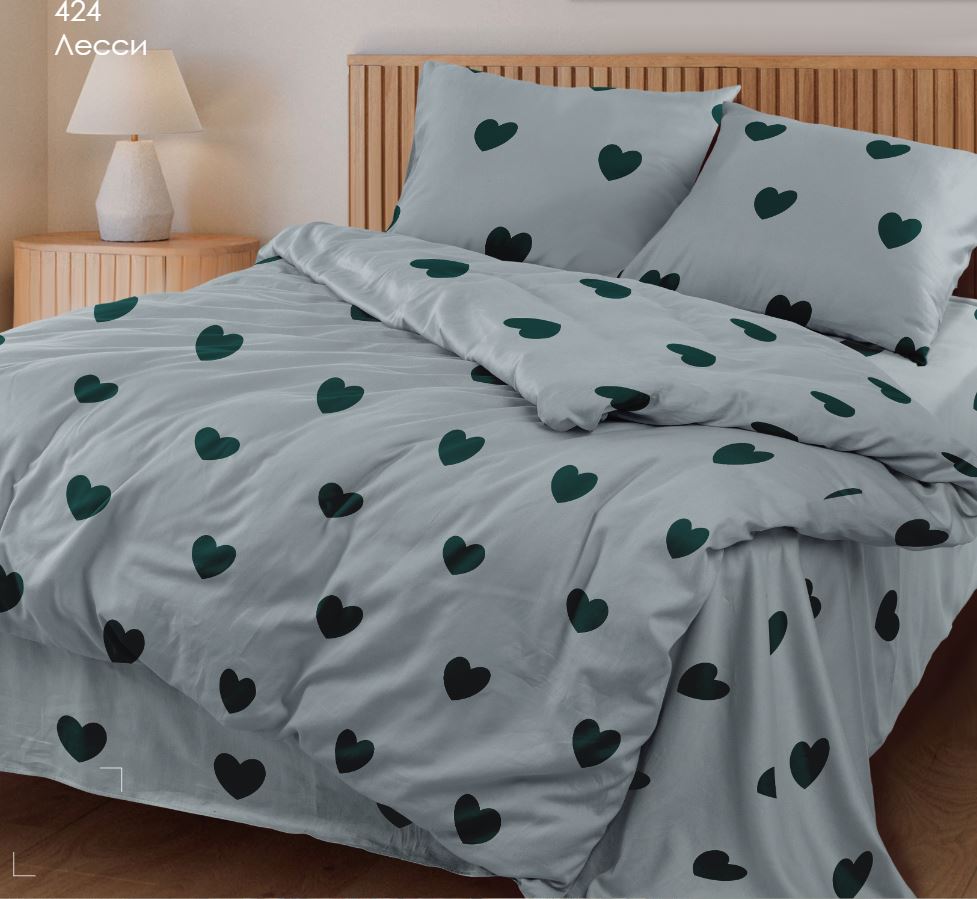 КПБ бязь Любимый дом рис.424 Лесси Н/У. - 0