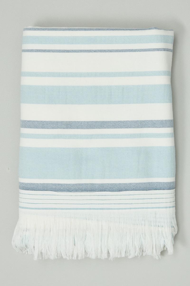 Полотенце махровое Fine Line Вояж морская волна - 1