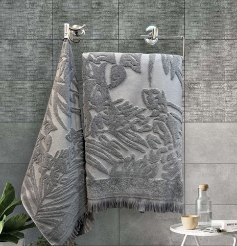 Полотенце махровое Palma Серый - 0