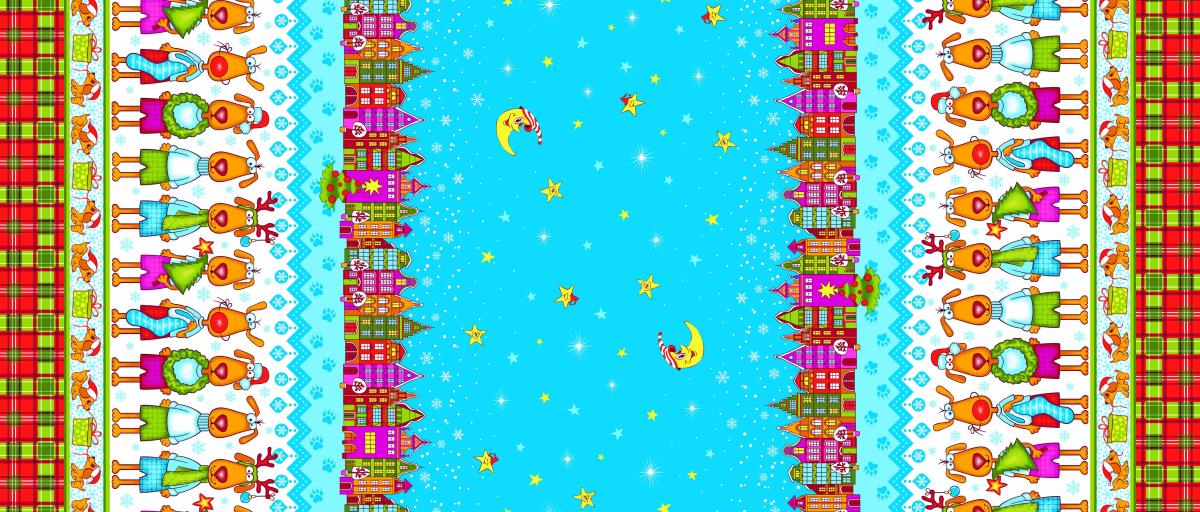 Рогожка 150 см наб рис.21013-1 - 0