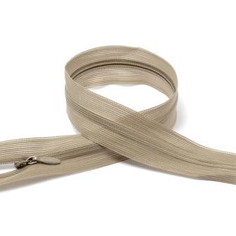 Молния потайная Т3 50 см цS128 бежевый - 0