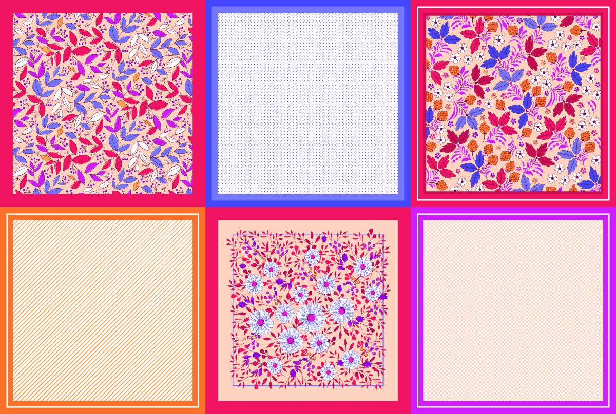 Ситец 95 см наб рис.21283-3 Нежность - 0