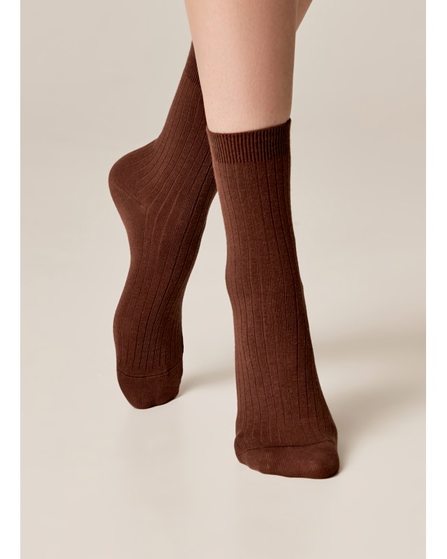 Носки жен. 1156 CLASSIC 585 коричневый КСЗ - 0