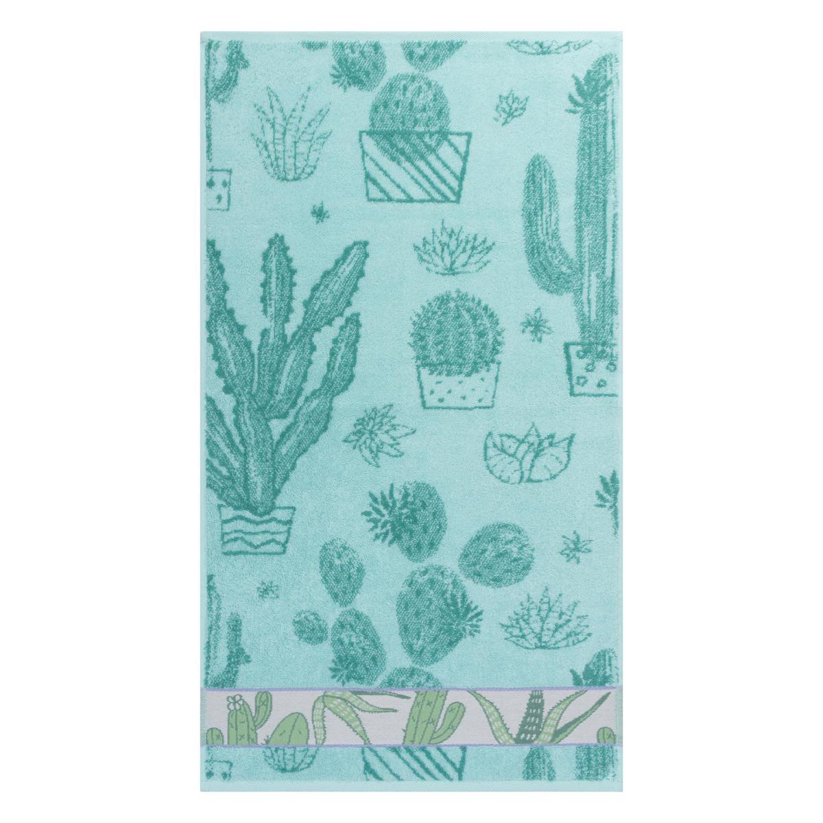 Полотенце махровое цв. 10000 ДМ ПЦ-4814 Кактус/Cactus - 0