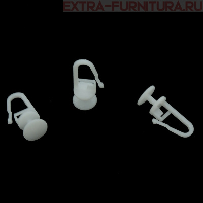 Крючок-гвоздик для потолочных карнизов - 0